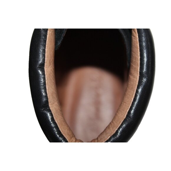 Madewell Citywalk Lugsole Hiker Boot Lace Up Bootie Black Suede Leather Size 8 - Picture 8 of 10